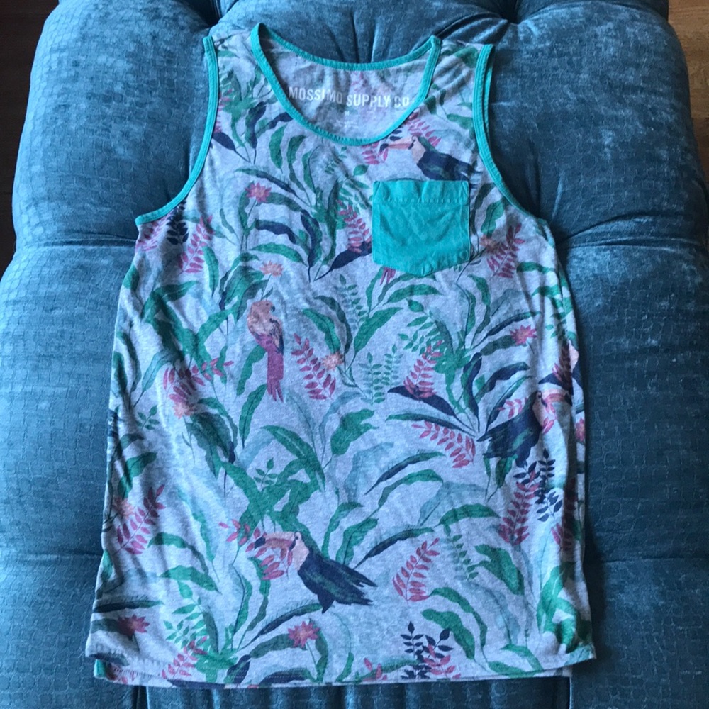 Hawaii print tank top